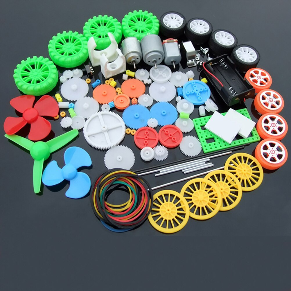 Science Kit - 112pcs DC 모터 키트 전기 미니