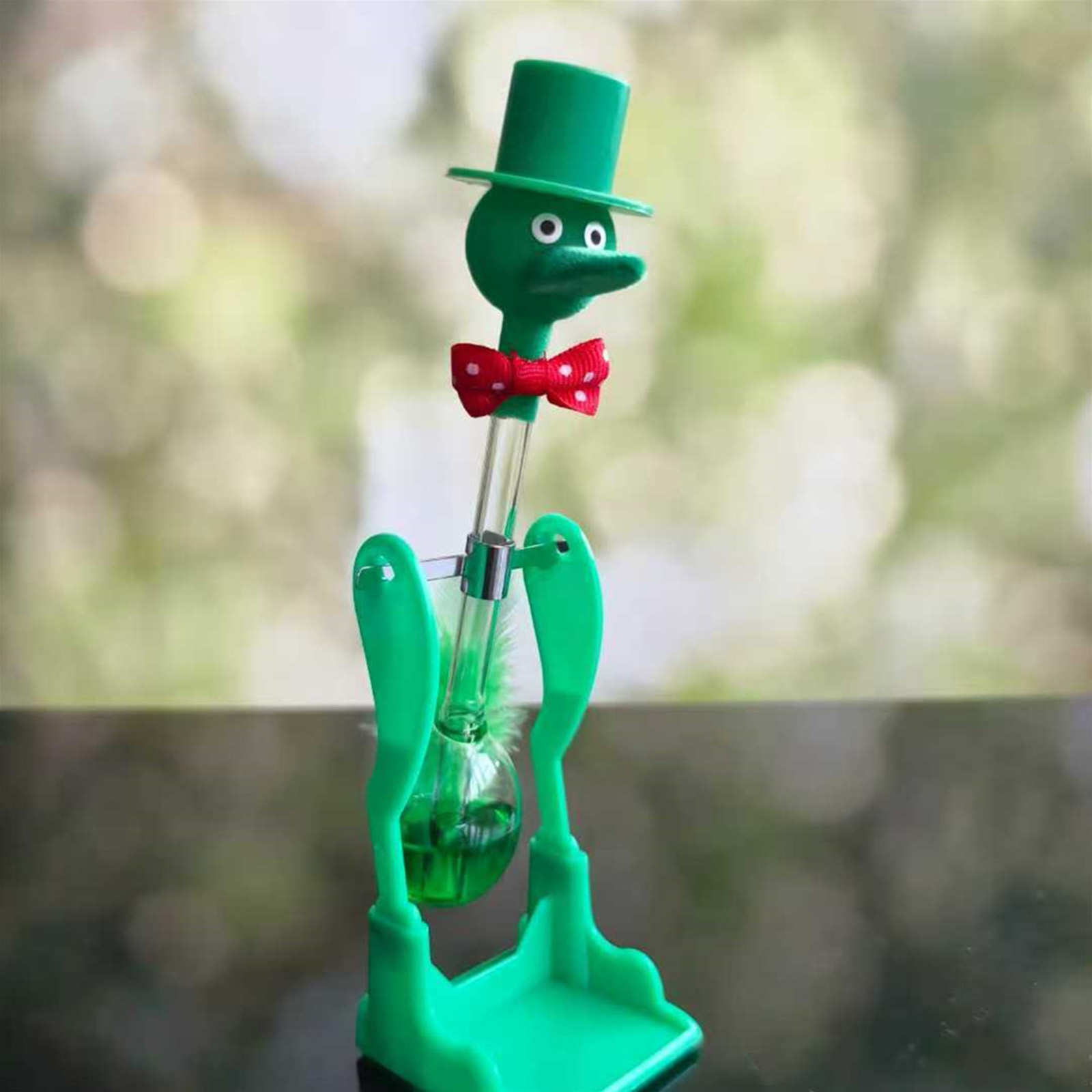 1PC 물리 과학 마시는 새 영구 운동 흔들리는 마시는 - Science Bob 리뷰 및 가격