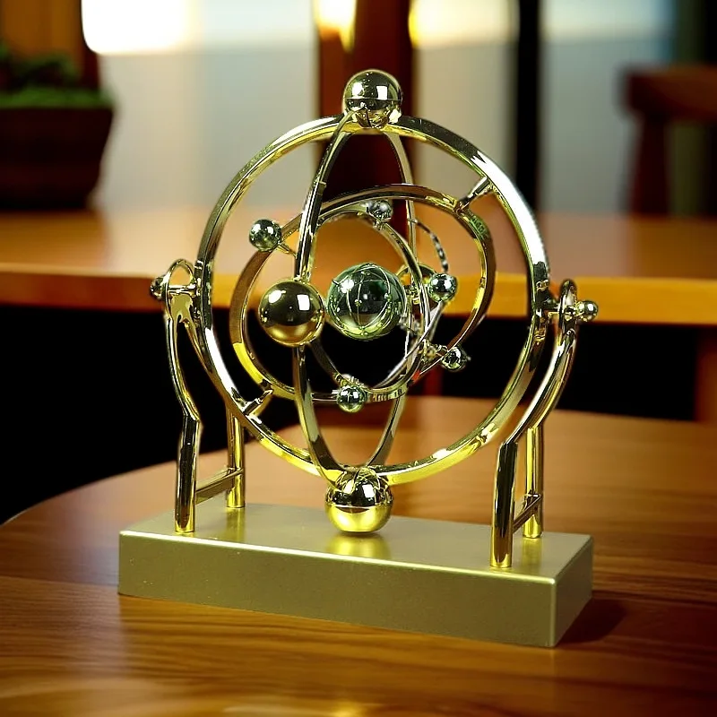 회전하는 태양계 책상 장식, 흔들리는 달과 행성 영구  - Solar System Orrery 리뷰 및 가격