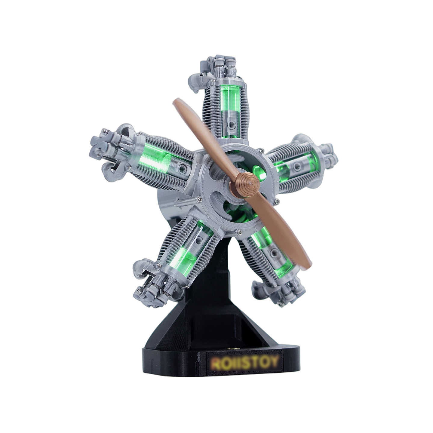 1:5 스케일 5기통 4행정 레이디얼 엔진 모델 3D  - Hobby Is Science 리뷰 및 가격