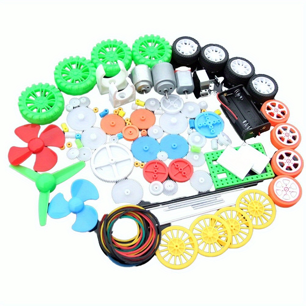 112pcs DC 모터 키트 전기 미니 모터 플라스틱  - Science Kit 리뷰 및 가격