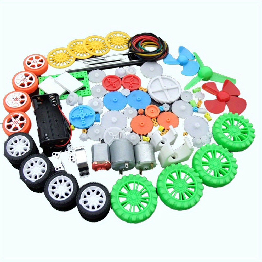 112pcs DC 모터 키트 전기 미니 모터 플라스틱  - Science Kit 리뷰 및 가격